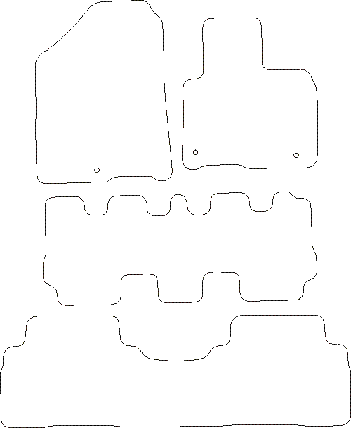 Kia Sorento 7 Seats Car Mats